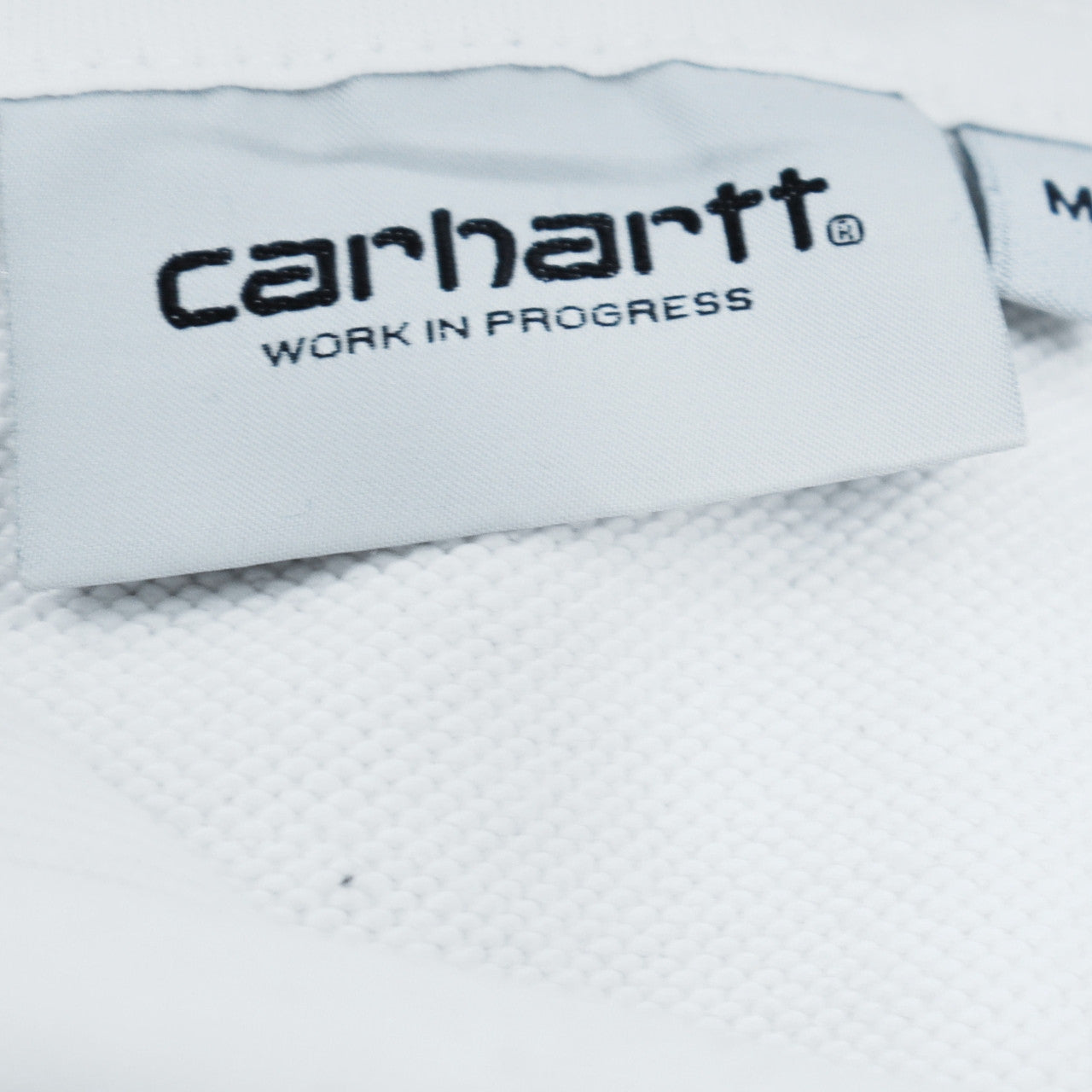 Mens UK Size M Carhartt White Pullover Hoodie