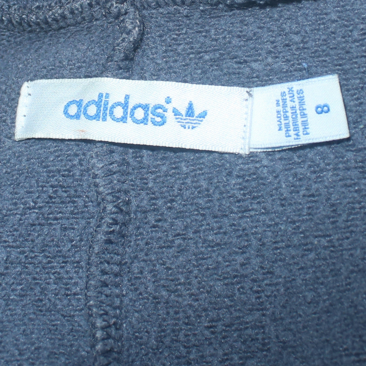 Womens UK Size 8 adidas Grey Pullover Sweatshirt