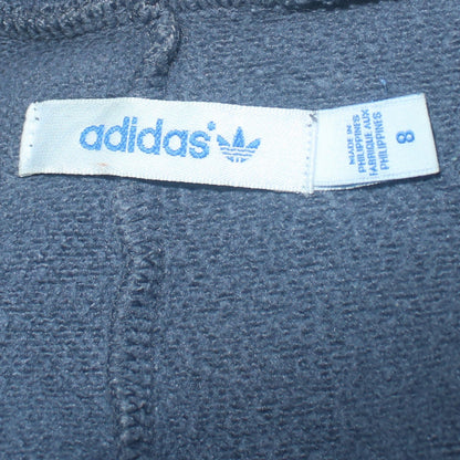 Womens UK Size 8 adidas Grey Pullover Sweatshirt