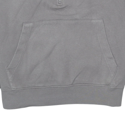 Mens UK Size L Nike Grey Henley Sweatshirt