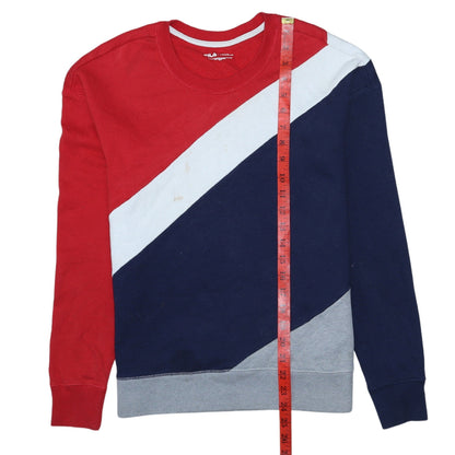 Mens UK Size S FILA Multicoloured Pullover Sweatshirt