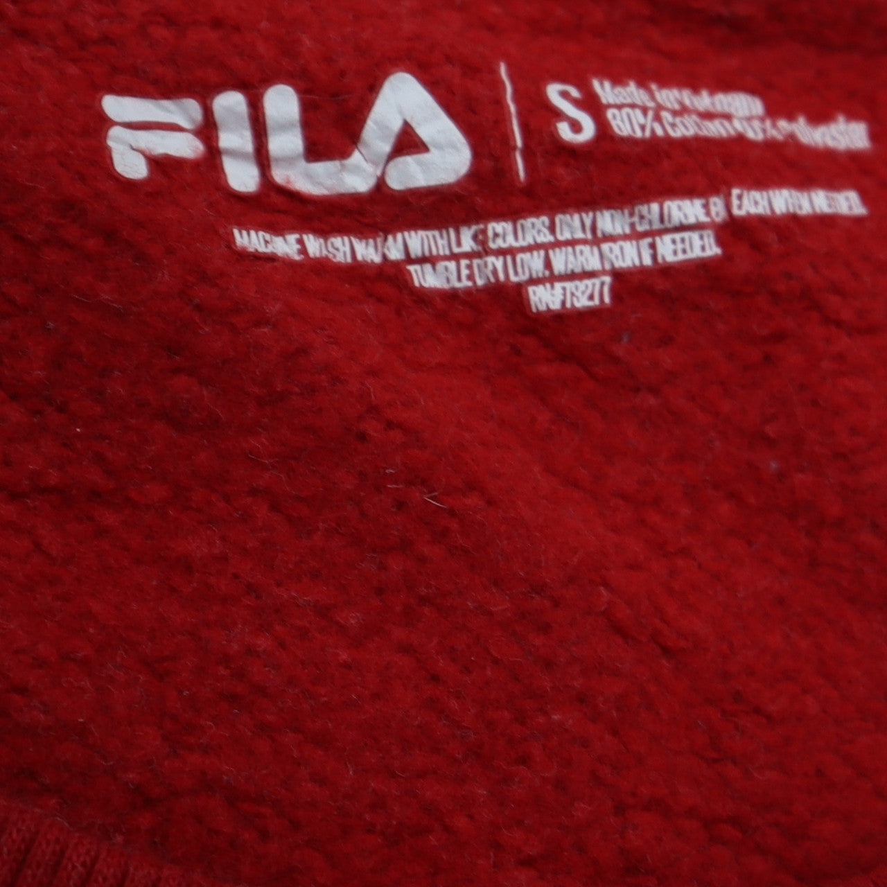 Mens UK Size S FILA Multicoloured Pullover Sweatshirt