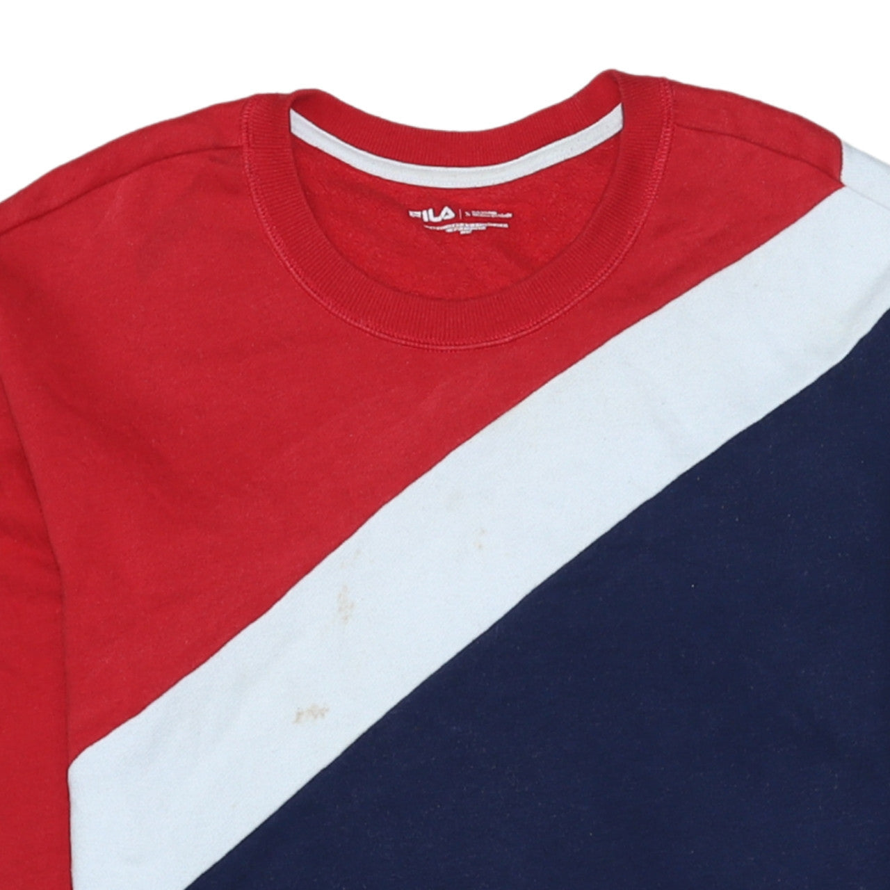 Mens UK Size S FILA Multicoloured Pullover Sweatshirt