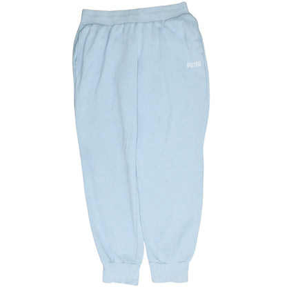 Mens UK Size M PUMA Regular Fit Jogger Blue Trousers