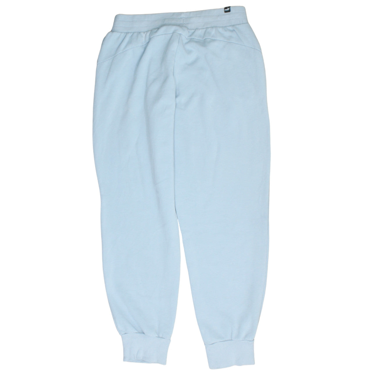 Mens UK Size M PUMA Regular Fit Jogger Blue Trousers