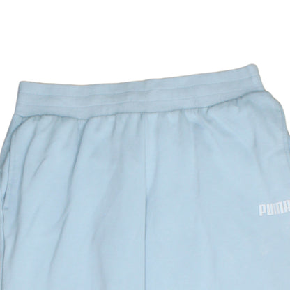Mens UK Size M PUMA Regular Fit Jogger Blue Trousers