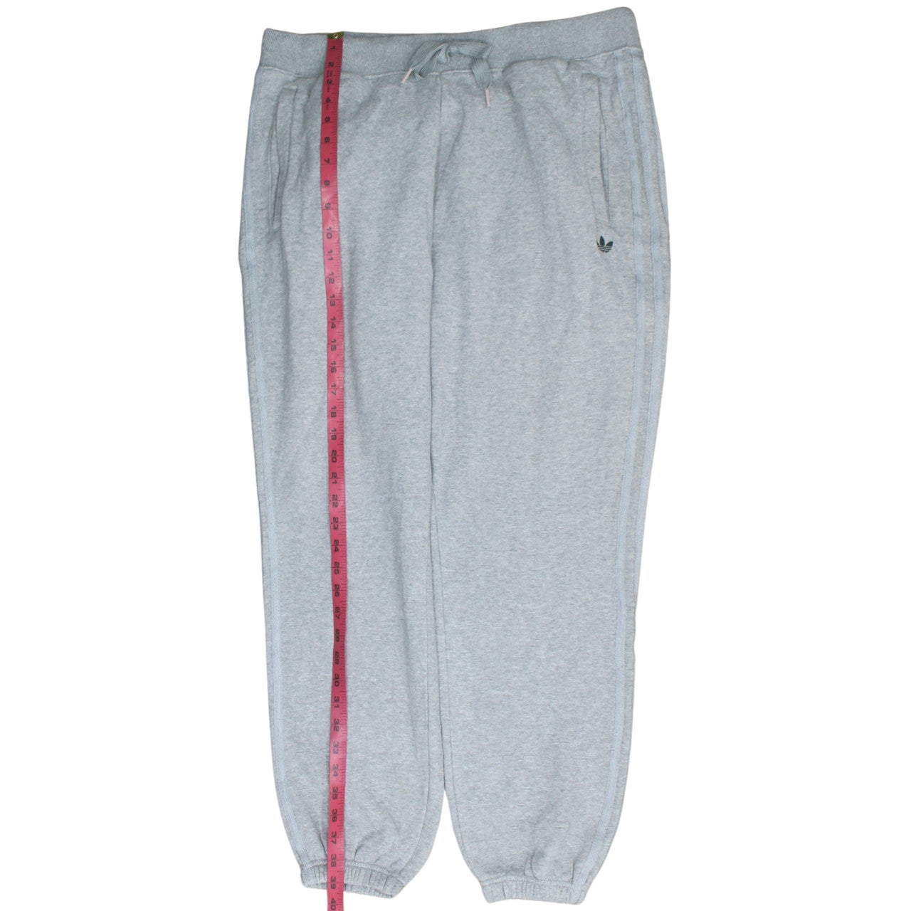 Adidas Men's Grey XL Jogger Sweatpants Fleece Activewear Trousers