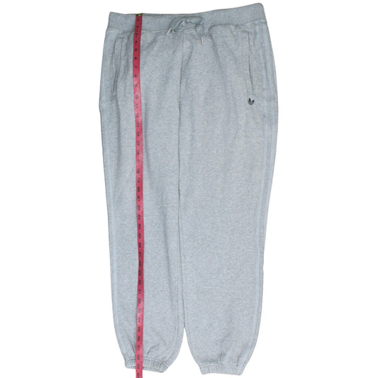 Adidas Men's Grey XL Jogger Sweatpants Fleece Activewear Trousers