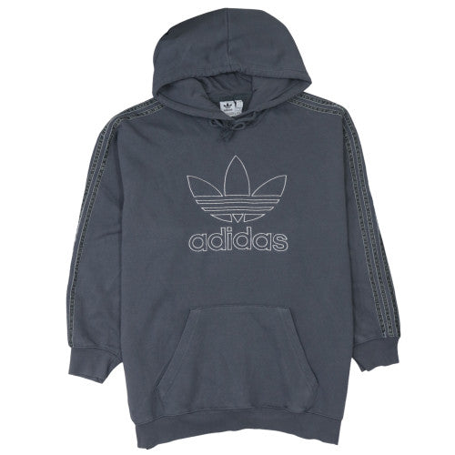 Womens UK Size 3XL adidas Grey Pullover Hoodie