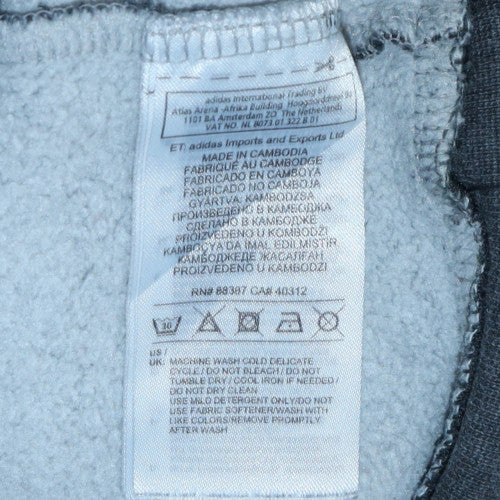 Womens UK Size 3XL adidas Grey Pullover Hoodie