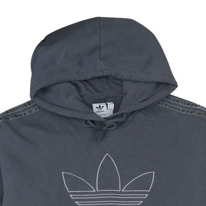 Womens UK Size 3XL adidas Grey Pullover Hoodie