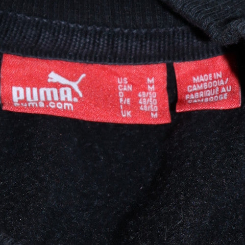 Mens UK Size M PUMA Black Pullover Sweatshirt