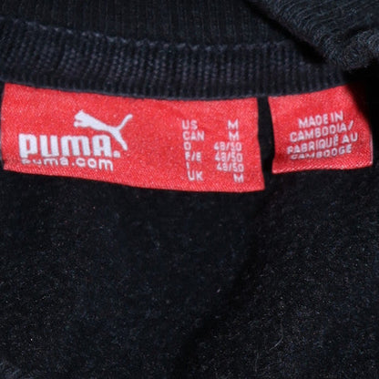 Mens UK Size M PUMA Black Pullover Sweatshirt