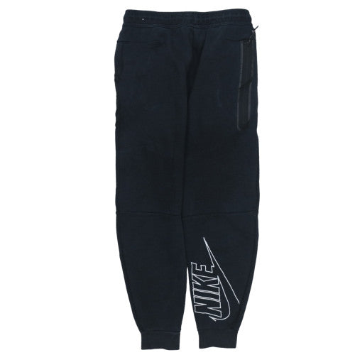 Mens UK Size S Nike Regular Fit Jogger Black Trousers