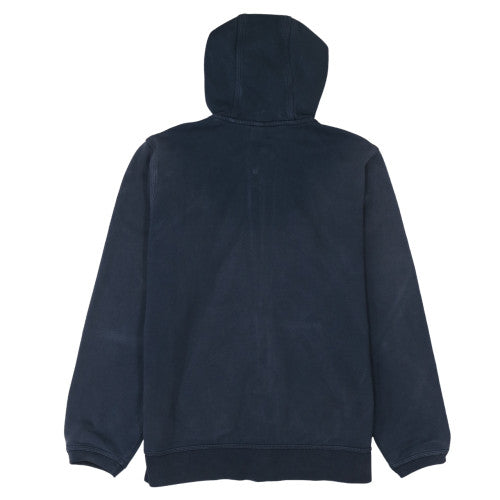 Mens UK Size L Nike Blue Full Zip Hoodie