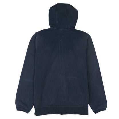Mens UK Size L Nike Blue Full Zip Hoodie