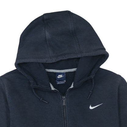 Mens UK Size L Nike Blue Full Zip Hoodie