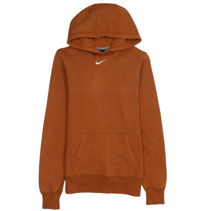 Mens UK Size S Nike Brown Pullover Hoodie