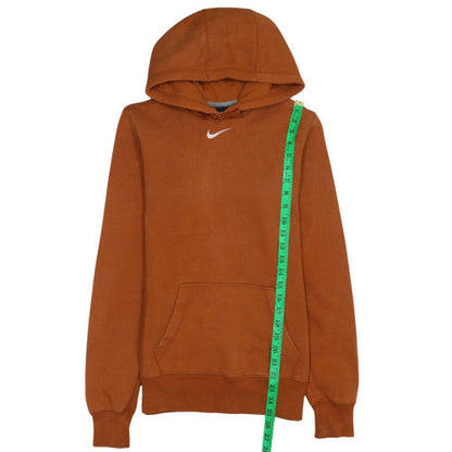 Mens UK Size S Nike Brown Pullover Hoodie