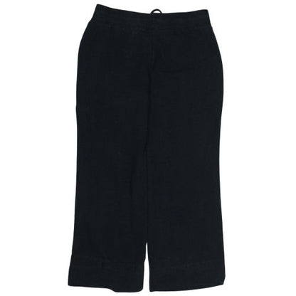Nike Womens Black Fleece Sweatpants L Regular Fit Elastic Waist