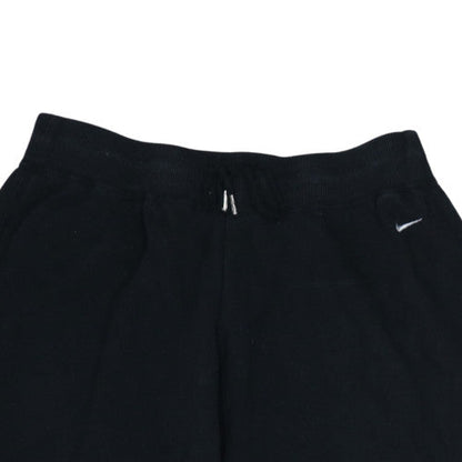 Nike Womens Black Fleece Sweatpants L Regular Fit Elastic Waist
