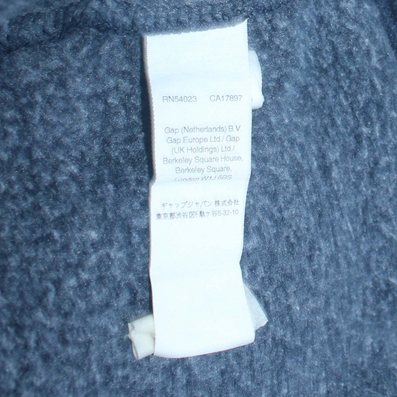 Womens UK Size XL Gap Blue Pullover Hoodie