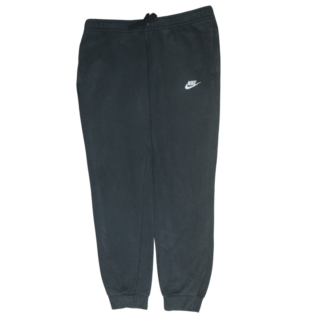 Mens UK Size M Nike Regular Fit Jogger Black Trousers