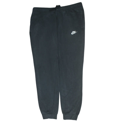Mens UK Size M Nike Regular Fit Jogger Black Trousers