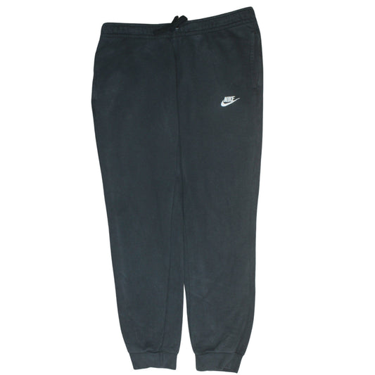 Mens UK Size M Nike Regular Fit Jogger Black Trousers