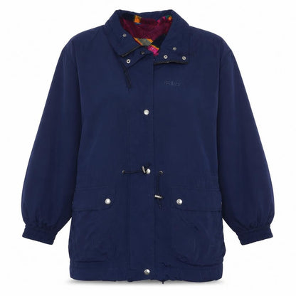 Womens UK Size 12 FILA Blue Parka Coat