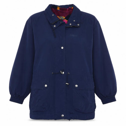 Womens UK Size 12 FILA Blue Parka Coat