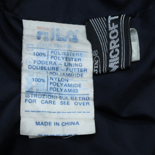 Womens UK Size 12 FILA Blue Parka Coat