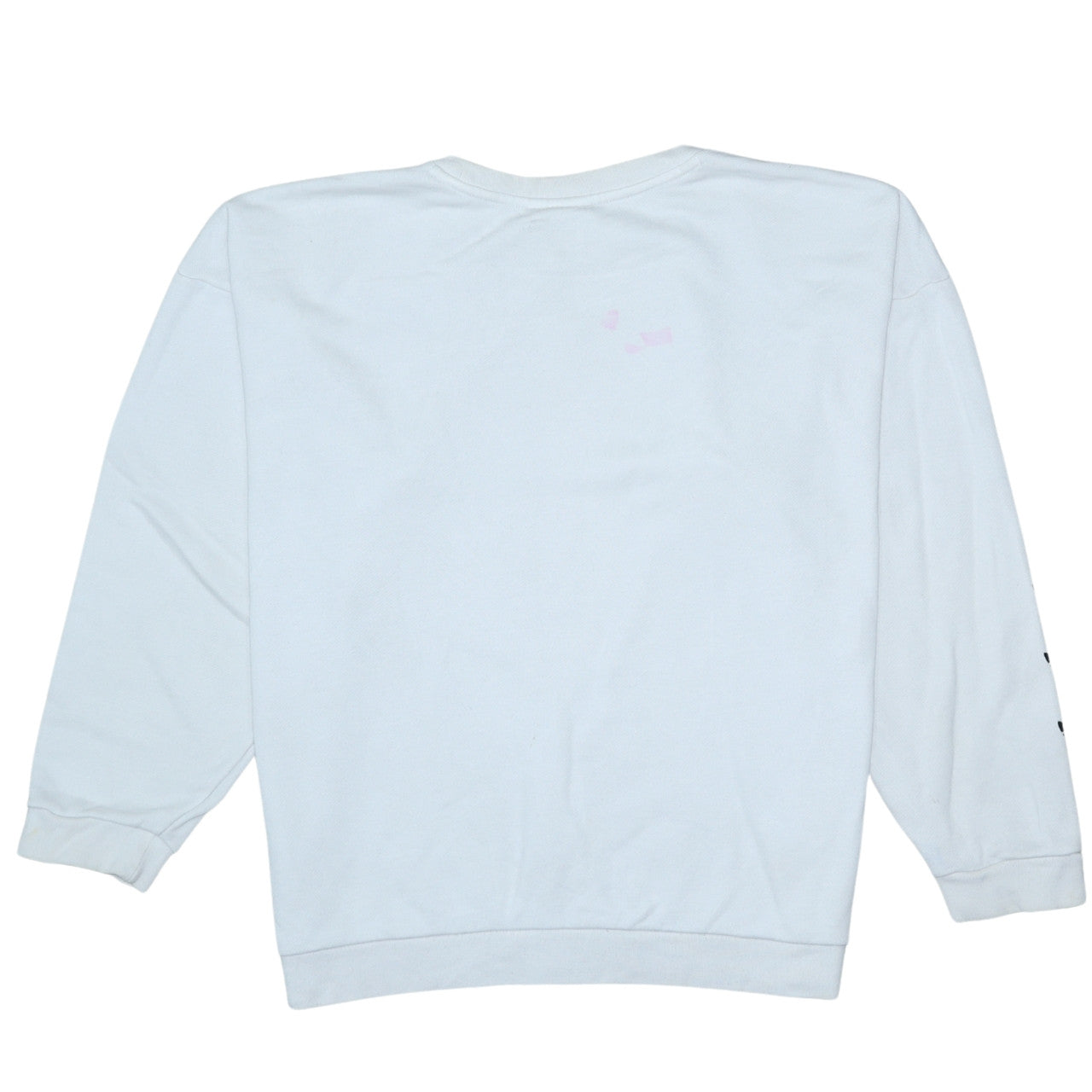 Womens UK Size 14 adidas White Pullover Sweatshirt