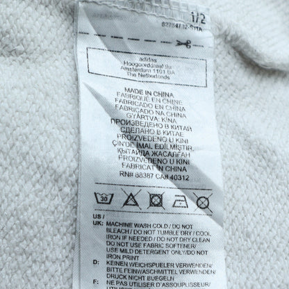 Womens UK Size 14 adidas White Pullover Sweatshirt