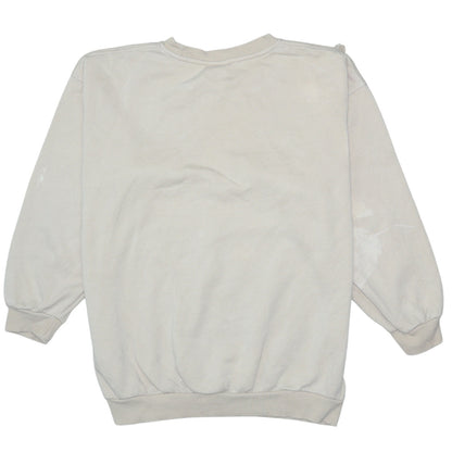 Nike Boys Beige Fleece Pullover Sweatshirt Size 146 Regular Fit
