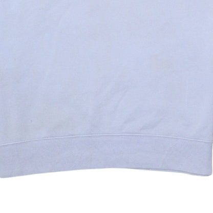 Nike Girls Purple XL Fleece Pullover Sweatshirt Crew Neck Logo Top