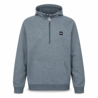Mens UK Size L Under armour Grey 1/2 Zip Hoodie