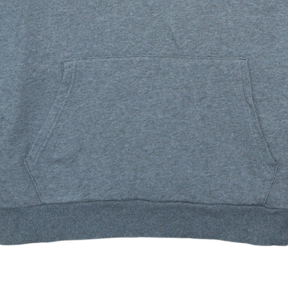 Mens UK Size L Under armour Grey 1/2 Zip Hoodie