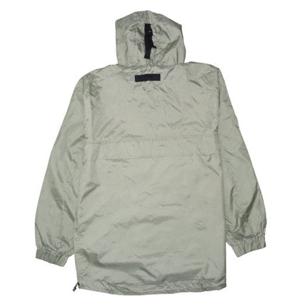 Whispering Smith Men's Beige L Hooded Anorak Lightweight Jacket