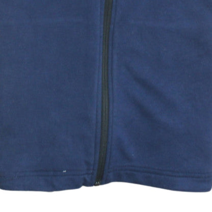 Nike Boys Blue Full Zip Hooded Short Sleeve Basketball Hoodie L 14-15 Yrs