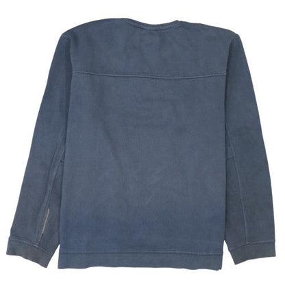 Womens UK Size L Nike Blue Pullover Sweatshirt