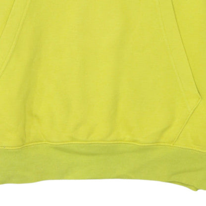 Mens UK Size S Nike Yellow Pullover Hoodie