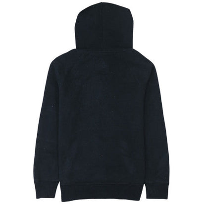 Hollister Mens Black L Basic Hooded Activewear Fleece Jacket