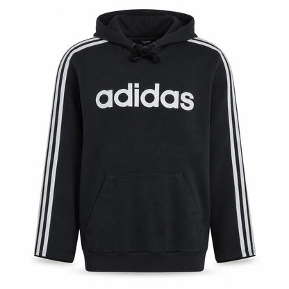 Mens UK Size M adidas Black Pullover Hoodie