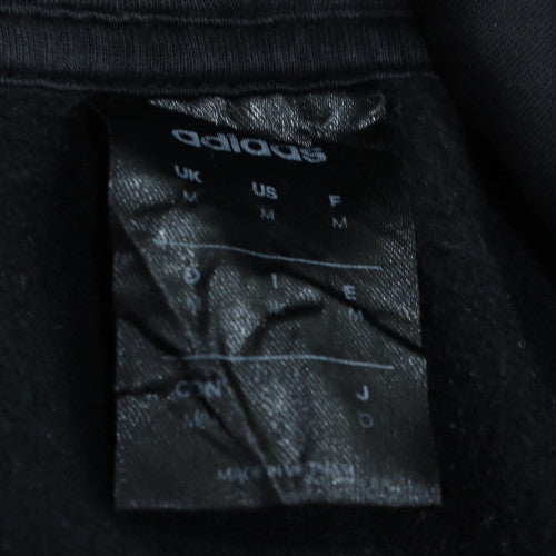 Mens UK Size M adidas Black Pullover Hoodie