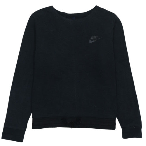 Womens UK Size XL Nike Black Pullover Sweatshirt