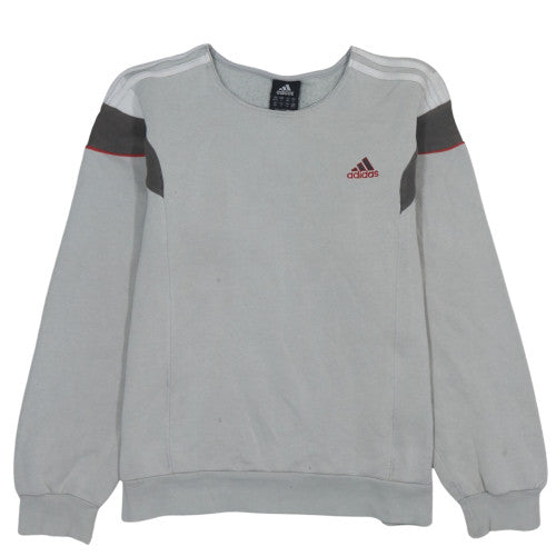 Womens UK Size 14 adidas Grey Pullover Sweatshirt