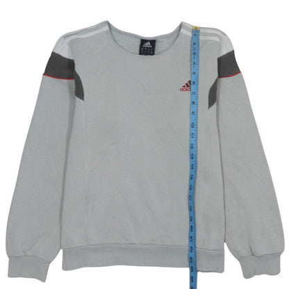 Womens UK Size 14 adidas Grey Pullover Sweatshirt