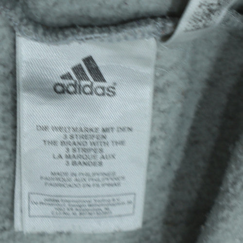 Womens UK Size 14 adidas Grey Pullover Sweatshirt