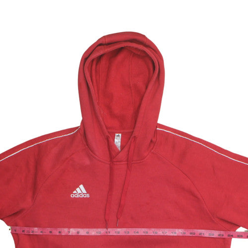 Mens UK Size XL adidas Red Pullover Hoodie